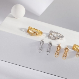 ANNAYA推出全新拉链系列珠宝Zipper Collection 前卫态度融合华丽质感，开启多面闪